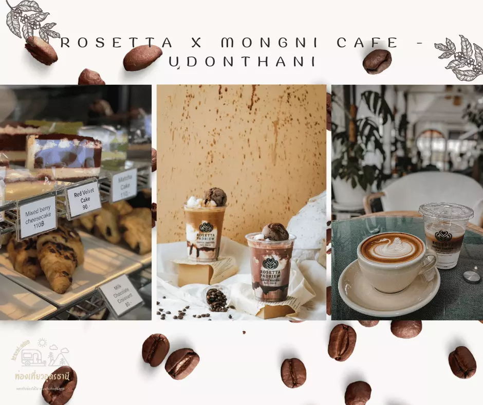 Rosetta X Mongni cafe - Udonthani